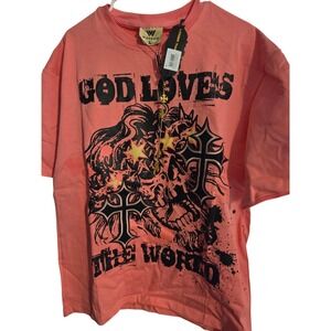 Watson Luxe God Loves Size Large‎ Pink